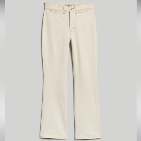 Madewell NWT Kick Out Crop Jeans Size 32 Mid Rise in Vintage Canvas - Picture 7 of 10